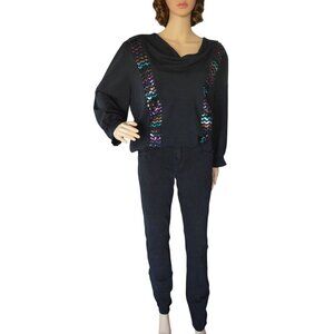 American Eagle Jegging Super Stretch Skinny Black Jeans Womens Size 12 X-Long